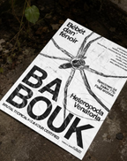 Bébét dan' fénoir - Afiche ile de la Réunion Babouk