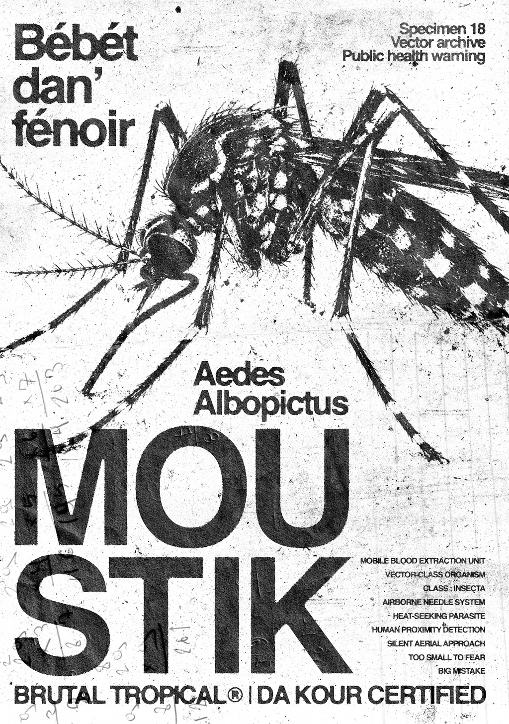 MOUSTIK - Bébét dan’ fénoir